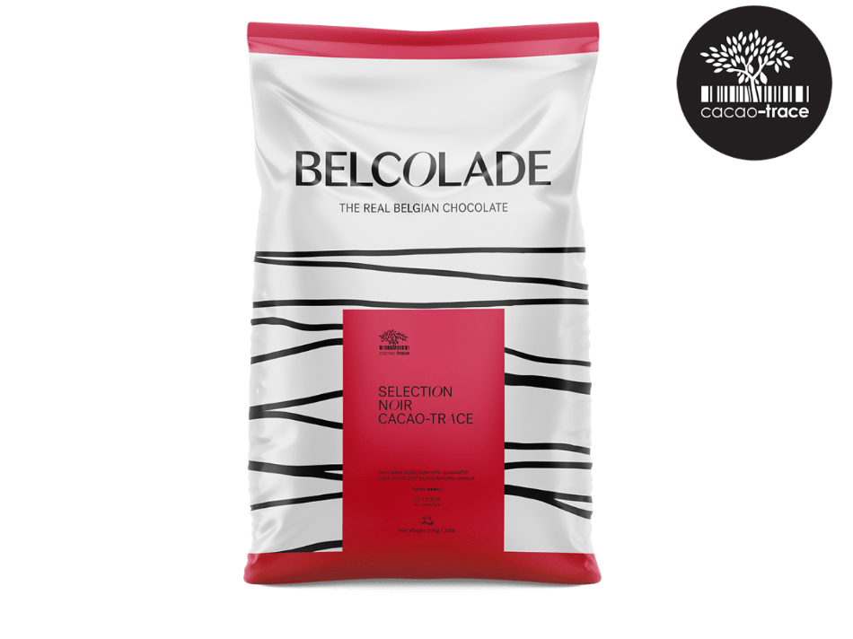 Belcolade Chocolade 15kg Selection Noir Cacao-Trace C501/J 15kg Belcolade Selection Noir Cacao-Trace C501/Bestel online/Anisana