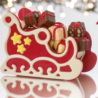 Martellato Chocoladevormen Chocoladevorm Kerst slee 20SL01 Chocoladevorm Kerst slee/Bestel eenvoudig online/Anisana